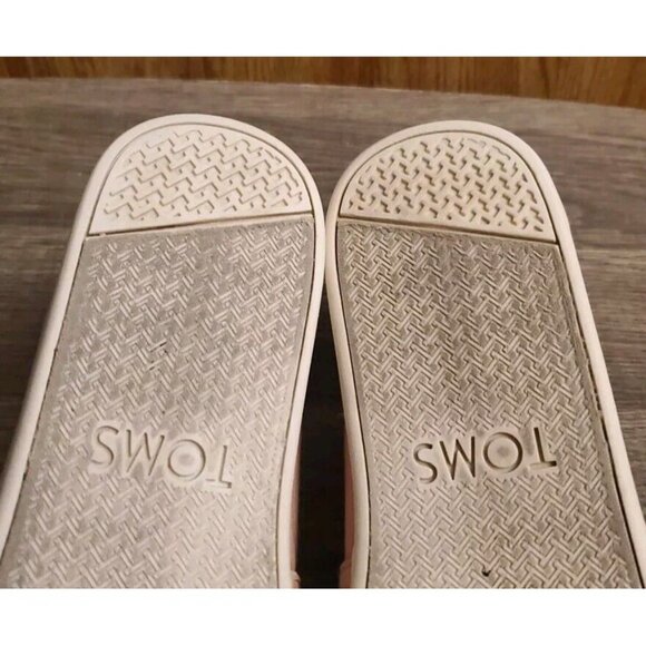 Toms Slip-On Fri Yay Shoes Womens Size 5.5 Pink - Picture 7 of 11